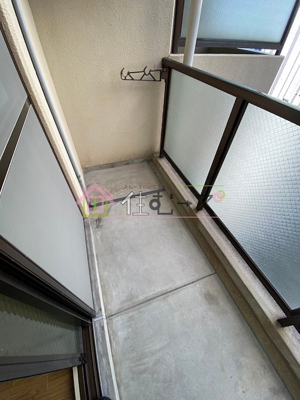 ノルデンハイム天神橋  ベランダ