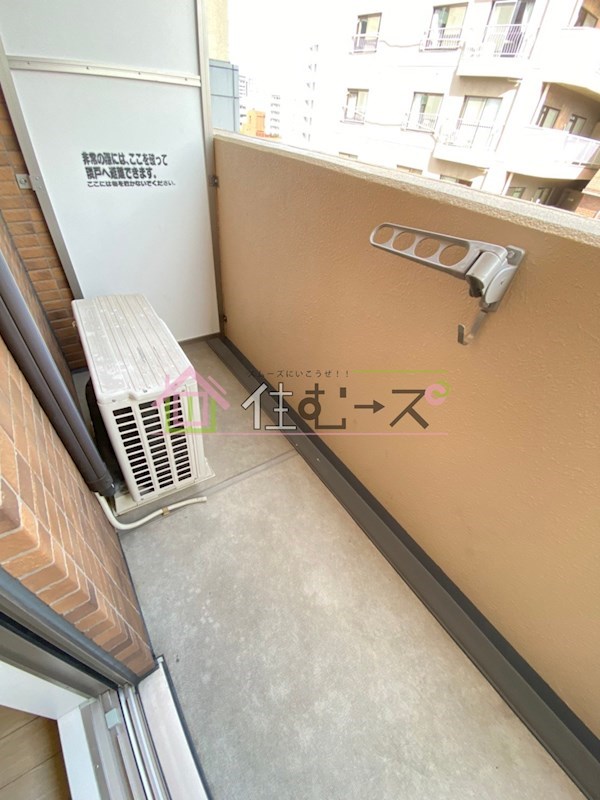 プレサンス難波EASTモダニティ ベランダ