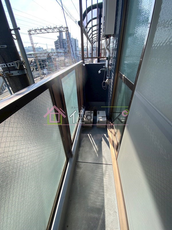 ワイツービル ベランダ