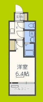 ファーストフィオーレ九条 間取り