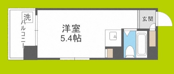 パークサイド上本町駅前 間取り