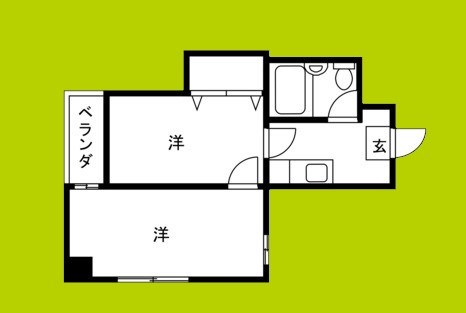 ワンダーグランドハイツ 間取り