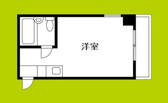 パシフィック今里Ⅱ 間取り