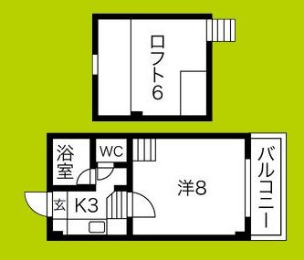 カーサ東住吉 間取り