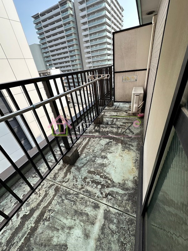 プレミアム新町Ⅲ ベランダ