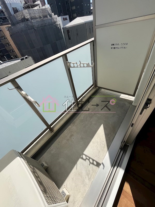 エルミタージュ難波南Ⅶ ベランダ
