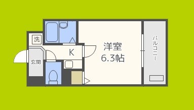 ディナスティ清水谷Ⅱ 間取り