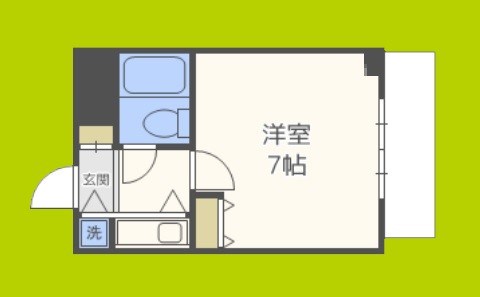 ウエステージ夕陽丘 間取り