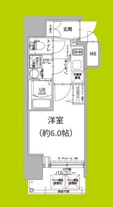 エスリード難波ザ・プレミア 間取り