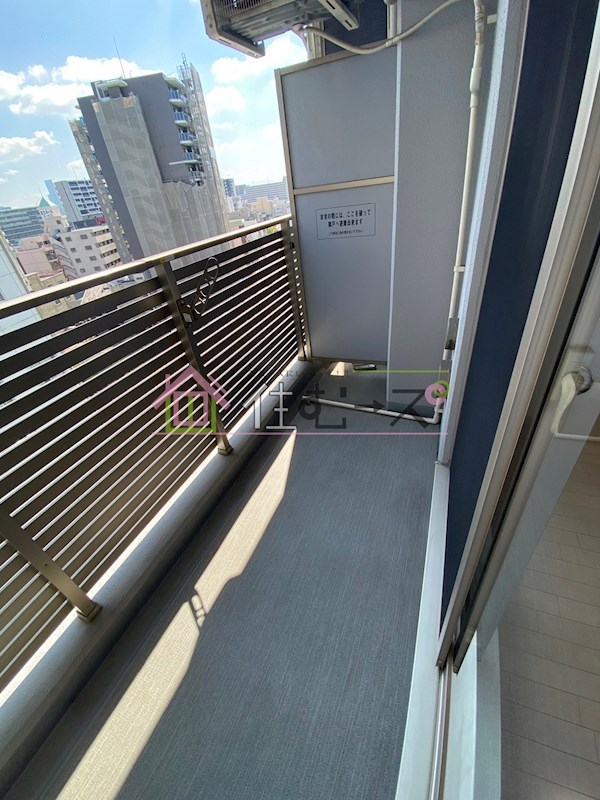 エステムプラザ難波WESTリバークロス ベランダ