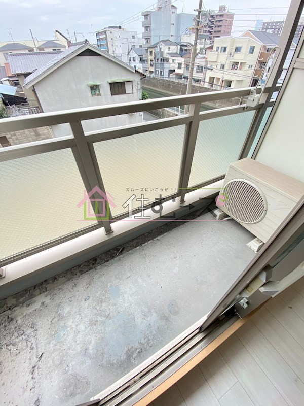 コスモタウン中川西 ベランダ