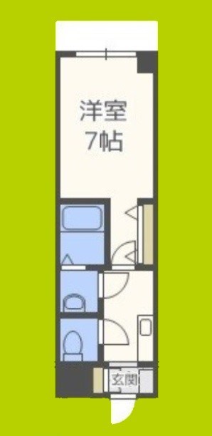 グランパシフィック難波南 間取り