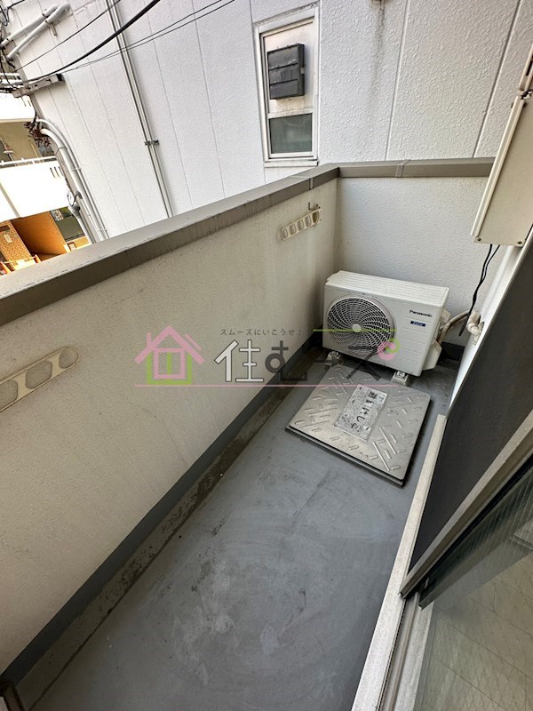 グランパシフィック難波南 ベランダ