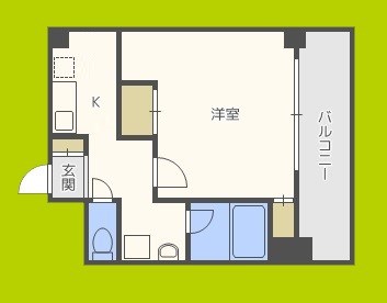 インペリアル靭本町 間取り