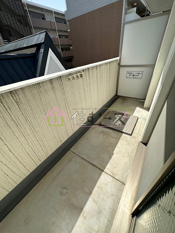 インペリアル靭本町 ベランダ