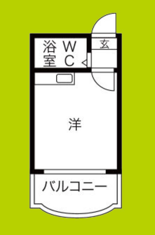 サザンドミトリーⅠ 間取り