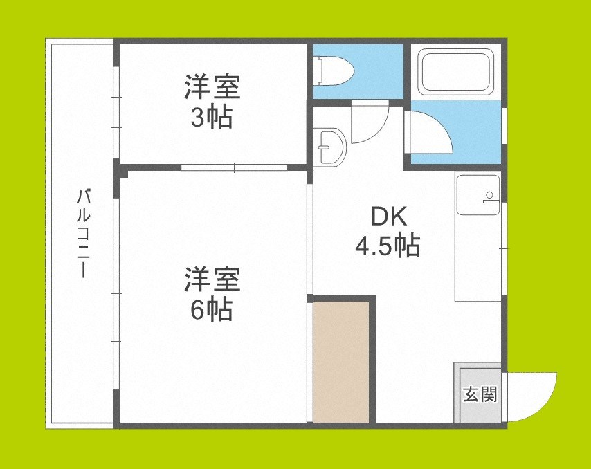 葵コーポ 間取り