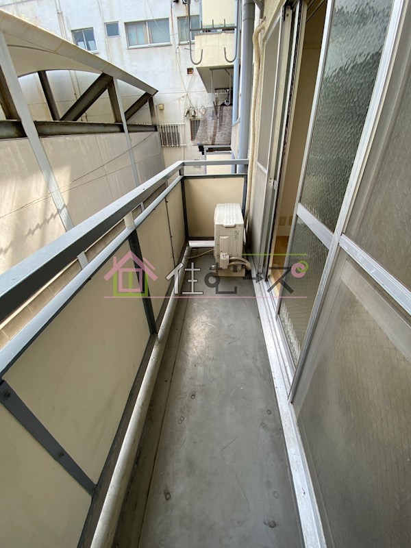 葵コーポ ベランダ