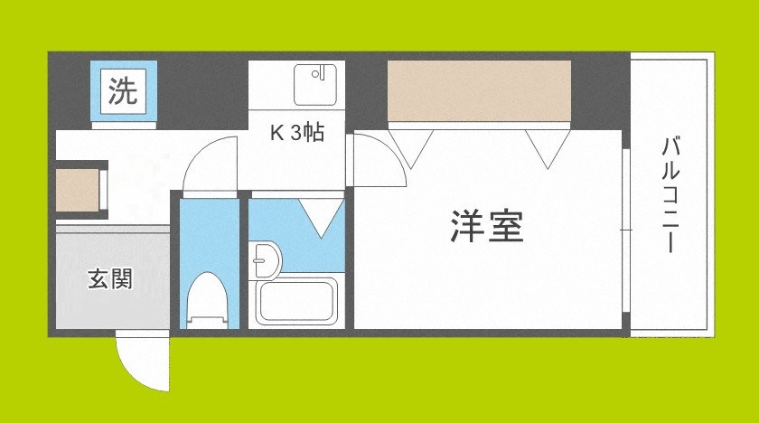 ODESSA南船場 間取り