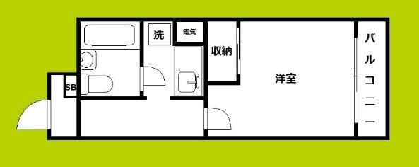 メロディーハイム夕陽丘 間取り