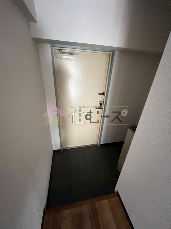 メロディーハイム夕陽丘 玄関