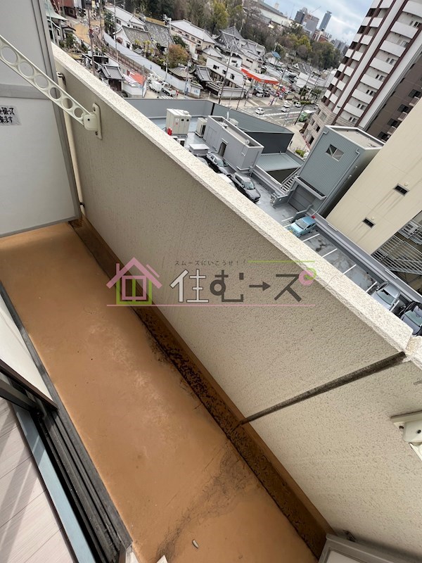 メロディーハイム夕陽丘 ベランダ