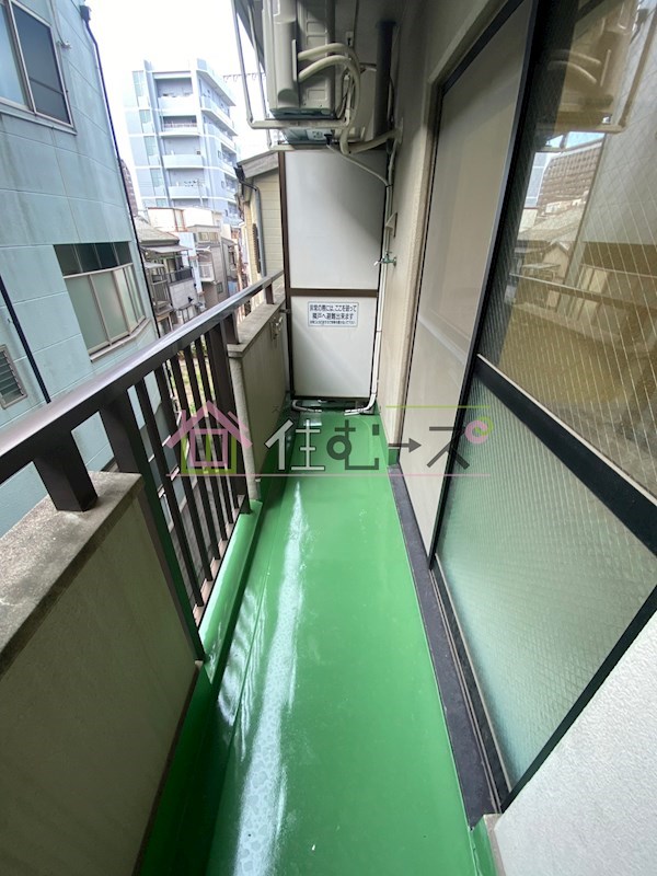 アベノ池田マンション ベランダ