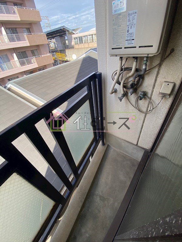サン玉出マンション ベランダ