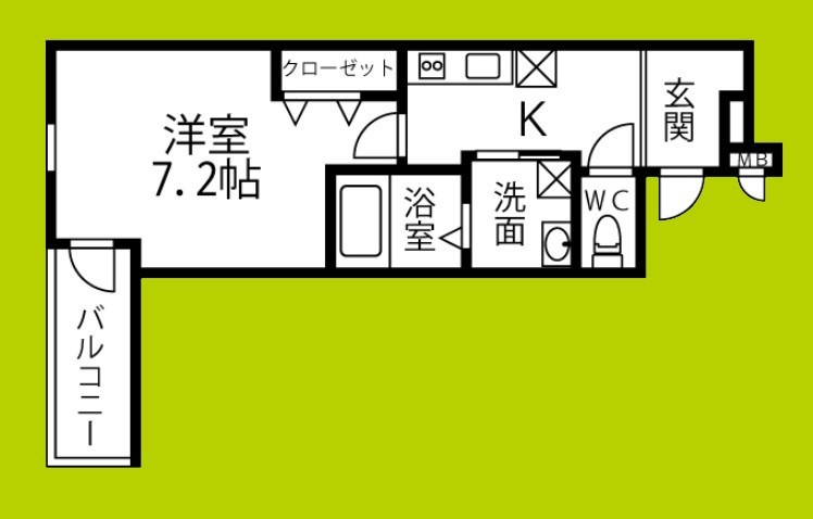 フジパレス都島御幸町Ⅴ番館 間取り