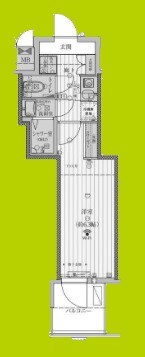 ファーストフィオーレ九条Ⅱ 間取り