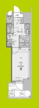 ファーストフィオーレ九条Ⅱ 間取り