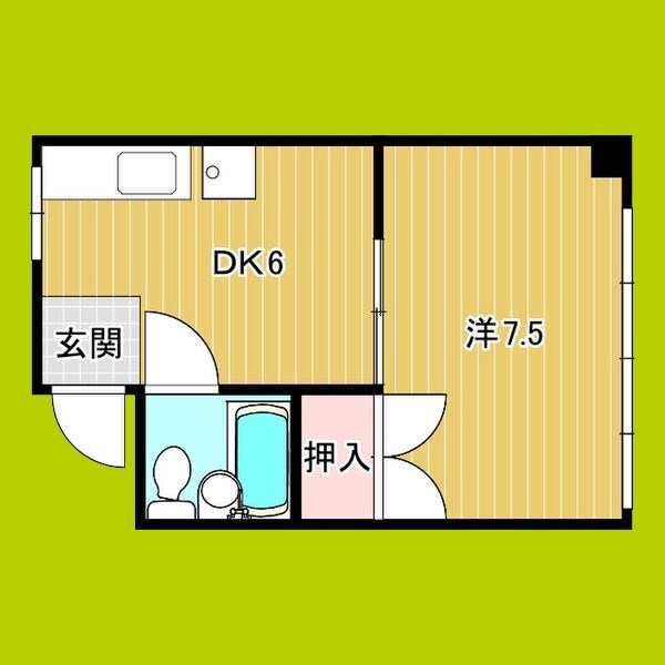 レジデンス大和Ⅰ 間取り