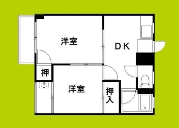 ヴィラナリー大道 間取り