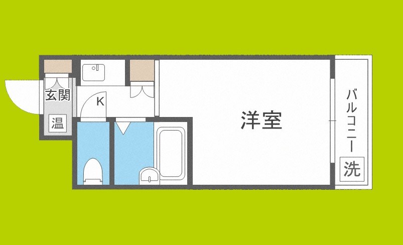 インターナショナル玉造 間取り