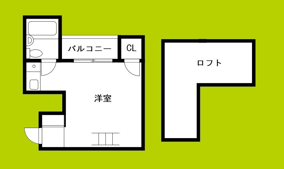 メゾネット北野 間取り