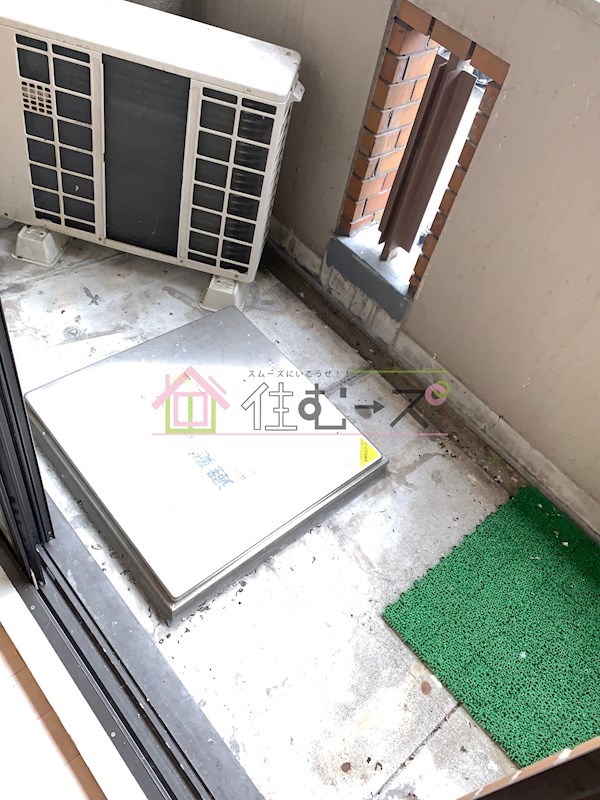 センチュリーパークユニ東梅田 ベランダ