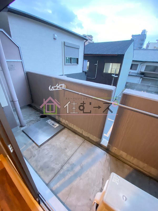 ジュネス東住吉 ベランダ