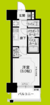 スプランディッド新大阪WEST 間取り