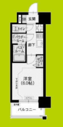 スプランディッド新大阪WEST 間取り