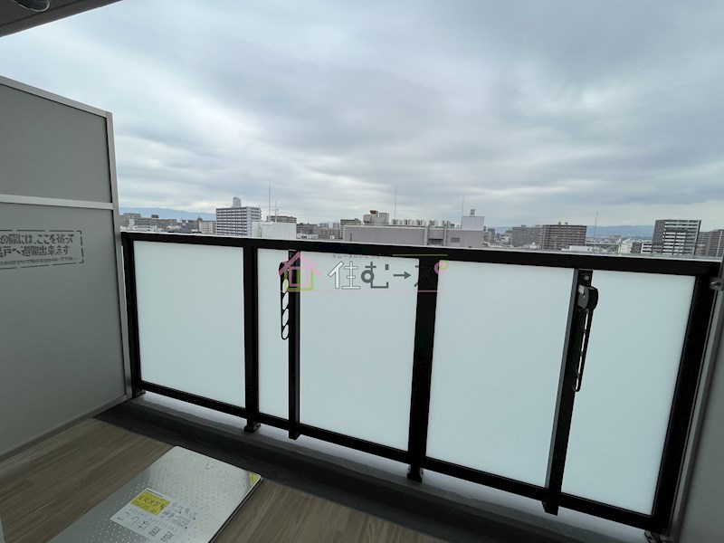 スプランディッド新大阪WEST ベランダ