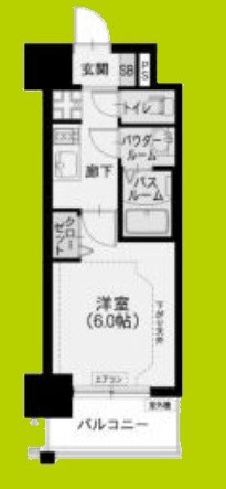 スプランディッド新大阪WEST 間取り
