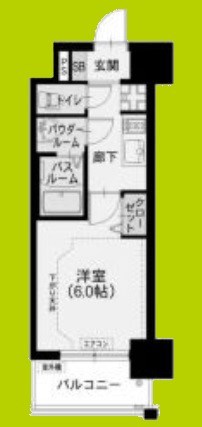 スプランディッド新大阪WEST 間取り