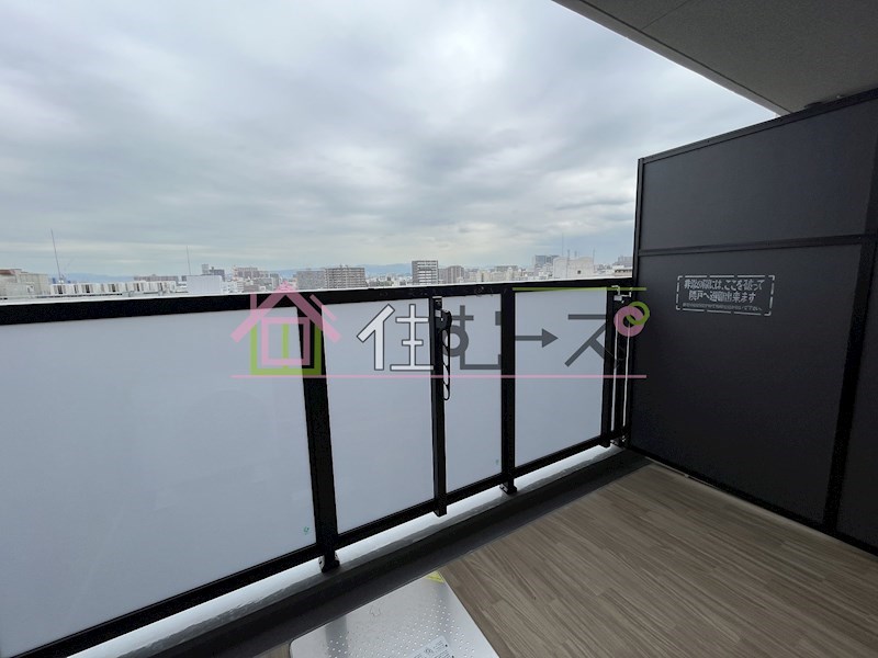 スプランディッド新大阪WEST ベランダ