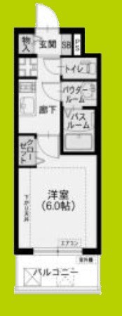 スプランディッド新大阪WEST 間取り