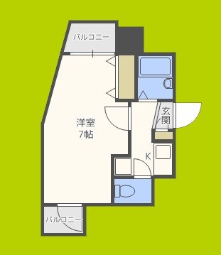 ディナスティ福島  間取り