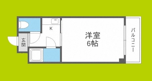 パールハイム駒川 間取り