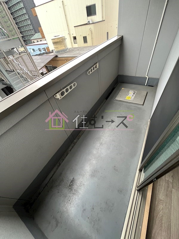 ハルあみだいけ ベランダ