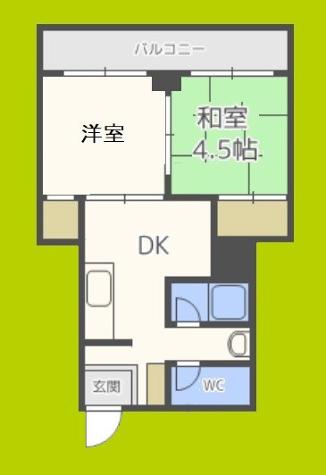 ビスタ桃谷 間取り