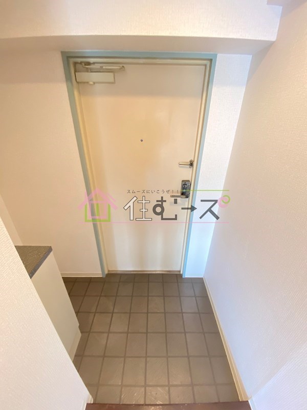 メロディーハイム夕陽丘 玄関