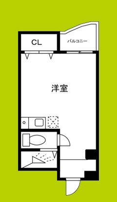 新町ダイアパレスⅡ号館 間取り